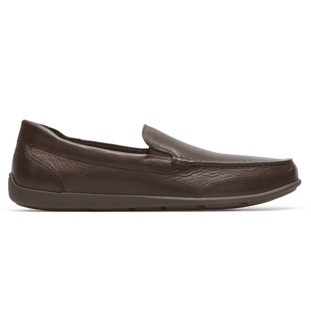 Slip-Ons Homem Rockport Bennett Lane 4 Venetian Marrom,Portugal BMINQ-8319